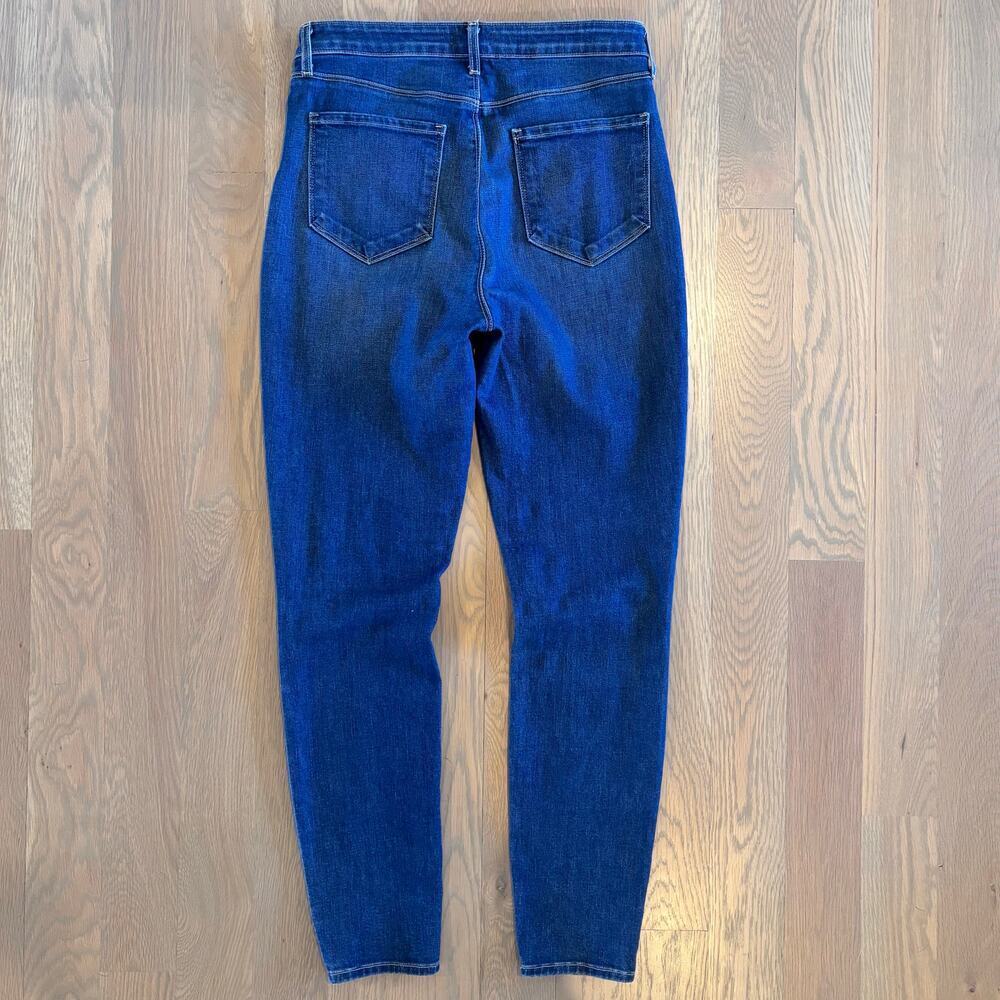 L’agence Monique Ultra High Rise Skinny Jeans Dark Rinse USA Womens Size 29 - Picture 3 of 9